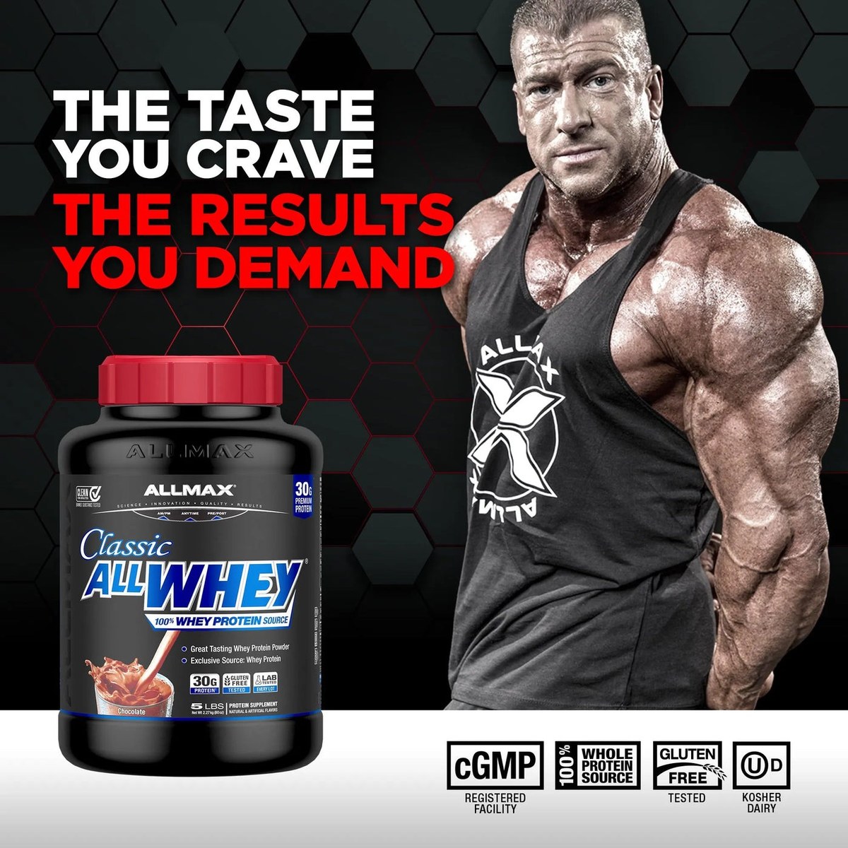 Protein Allmax Classic AllWhey 2,2 kg — foto 3