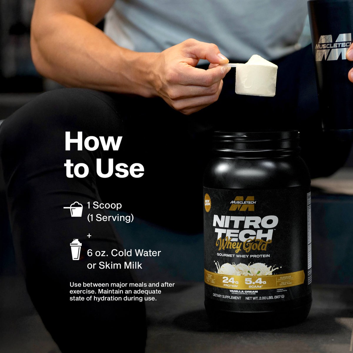 Protein MuscleTech Nitro-Tech Special Edition 2,28 kg — foto 5