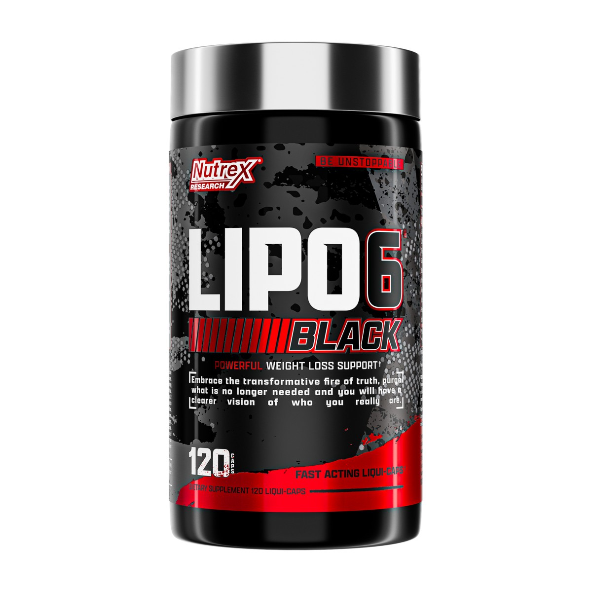 Yog' yoquvchi Nutrex Lipo-6 Black 120 kapsula