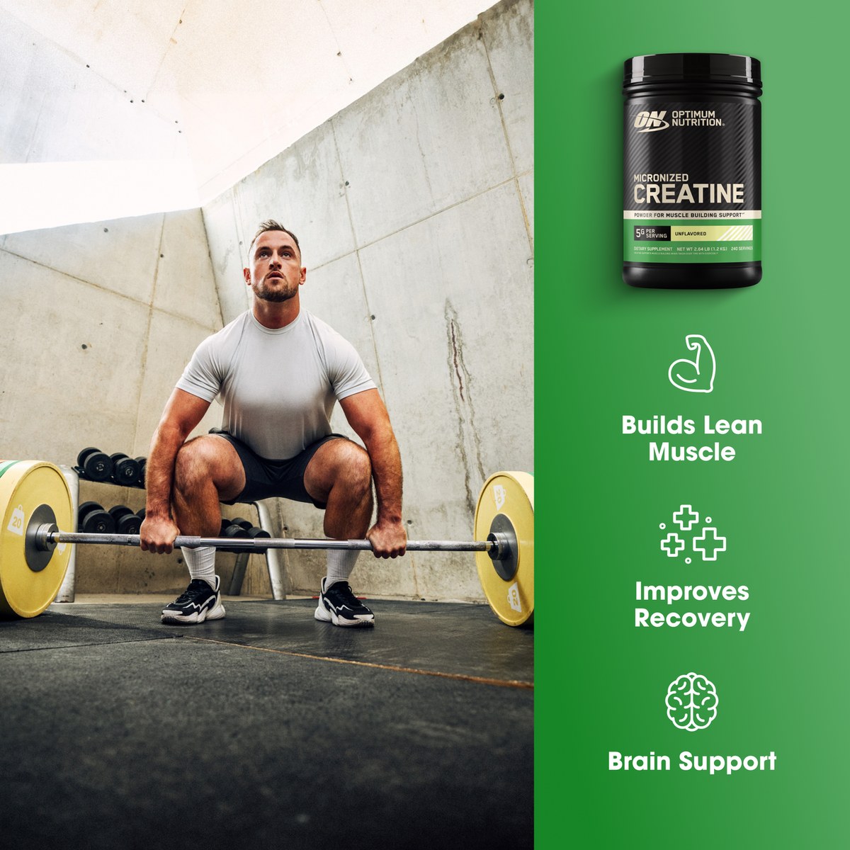 Kreatin Optimum Nutrition Micronized Creatine 300 g — foto 3