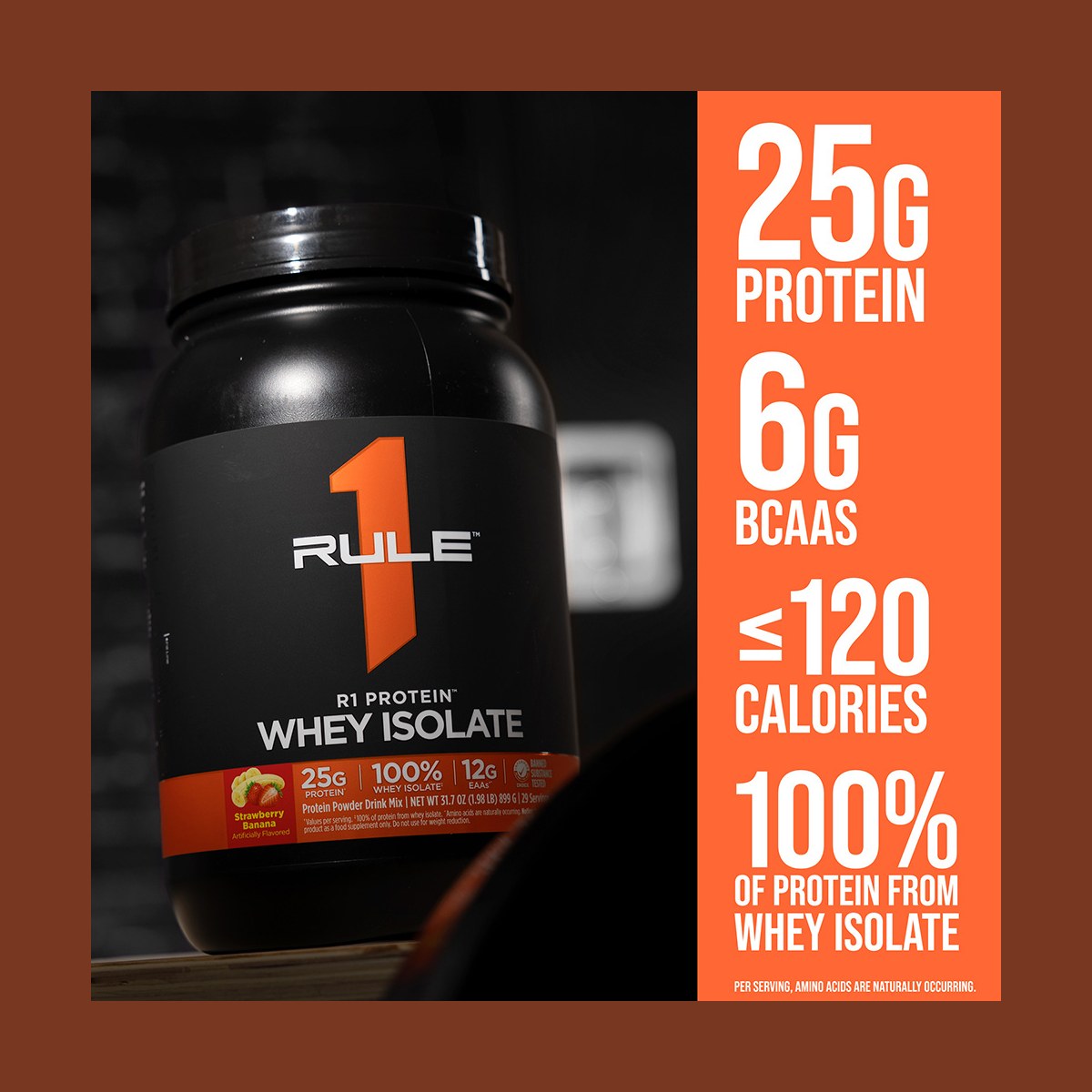 Protein Rule One R1 Isolate 2 kg — foto 3