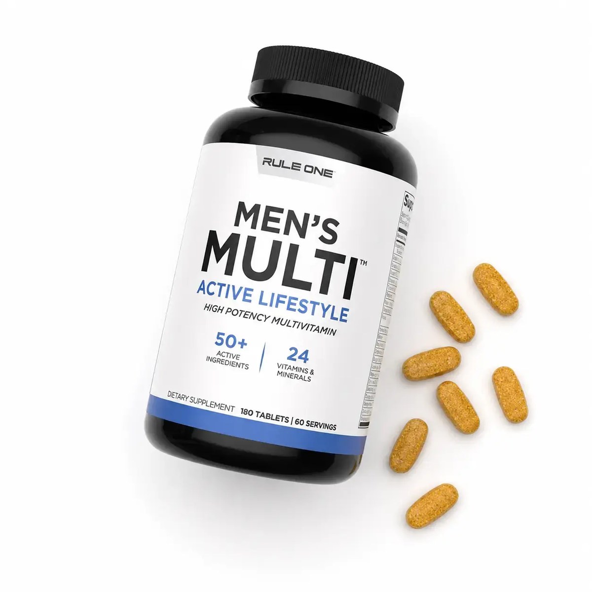 Vitaminlar Rule One Men's Multi 180 tabletka — foto 4