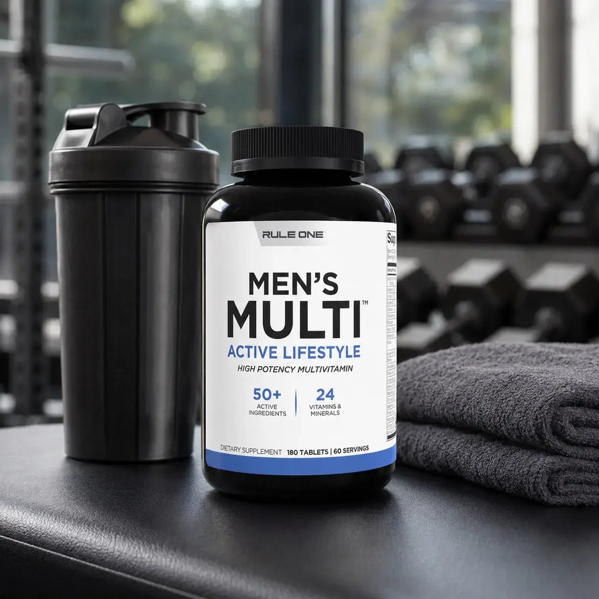 Vitaminlar Rule One Men's Multi 180 tabletka — foto 5