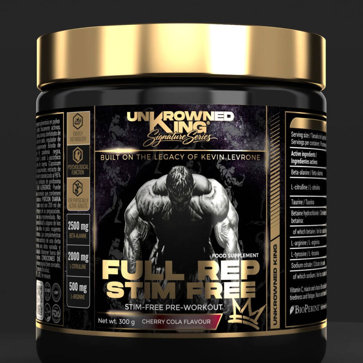 Pretren Unkrowned King Full Rep Stim Free 300 g (kofeinsiz) — foto 2