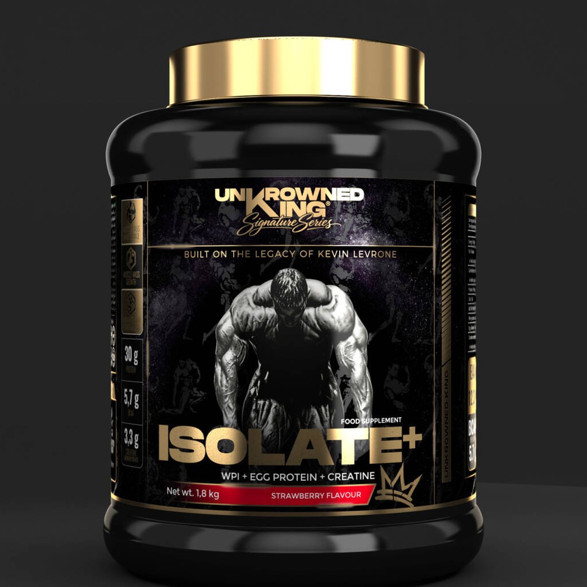 Protein Unkrowned King ISOLATE+ 1,8 kg — foto 3