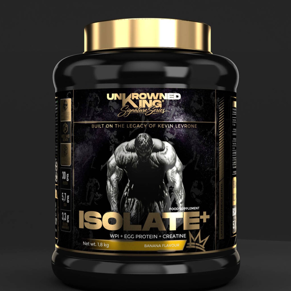 Protein Unkrowned King ISOLATE+ 1,8 kg — foto 5