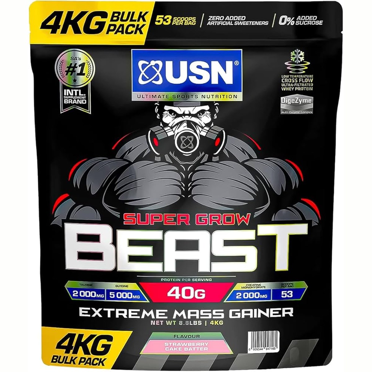Geyner USN Super Grow Beast 4 kg — foto 3